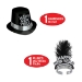 Silver Bonanza - New Year's Party Kit for 100 - 88905BKS100