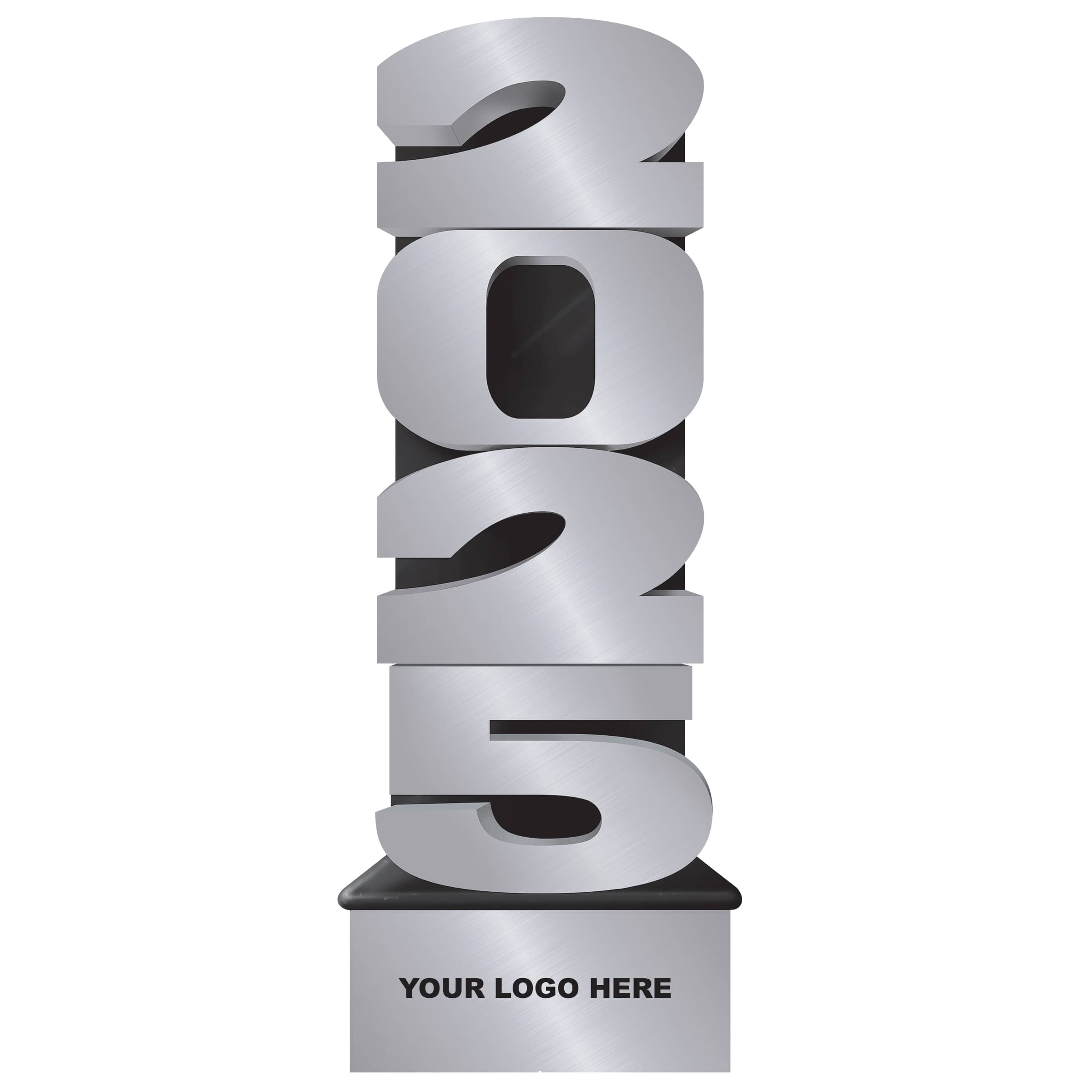 Custom Silver Photo Prop Standout