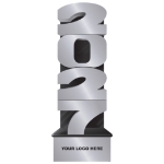 Silver Custom "2027" Photo Prop Standout