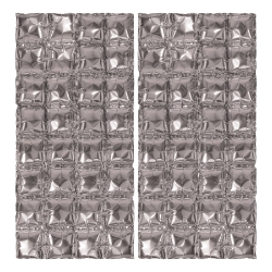 Silver Foil Balloon Backdrop