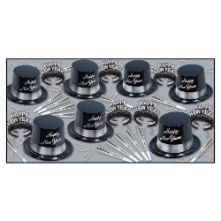 Silver Legacy New Years Eve Party Kit for 25 People