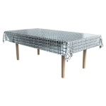Silver Metallic Disco Ball Tablecover