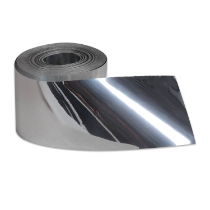 Silver Metallic Streamer (Pack of 12) silver metallic streamer, 2 x 200 streamer, shiny silver party décor, metallic event streamers, reflective silver streamer, parade decorations silver, Party Express metallic streamers