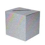 Silver Prismatic Foil All-Purpose Card Box