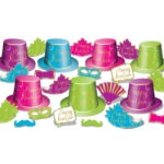 Simply Paper New Year Assortment for 50    Simply Paper New Year Assortment for 50, eco friendly, paper product, new year's eve, party kit, hat, tiara, photo fun signs, wholesale, inexpensive, bulk, party favor, accessory kit, party hats, paper hat