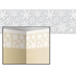 Snowflake Border (Pack of 6) Snowflake Border, decoration, winter, christmas, wholesale, inexpensive, bulk