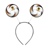 Soccer Ball Boppers - Germany (Pack of 12) boppers Germany, Germany party favors, eagle shield soccer boppers, German flag headbands, Printed PVC Board boppers, spring head boppers, snap-on headband boppers, Germany themed accessories, soccer party supplies, German decorations, Party Express Germany boppers