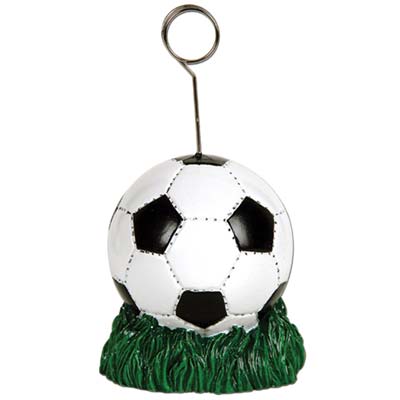 6 oz. Soccer Ball Photo/Balloon Holder