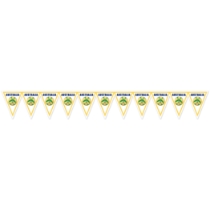 Soccer Pennant Banner - Australia (Pack of 6) Australia pennant banner, Australian flag banner, Australia soccer decorations, Aussie party supplies, Australia themed décor, World Cup Australia décor, soccer party decorations, international party décor, Australian event decorations, Party Express Australia banner