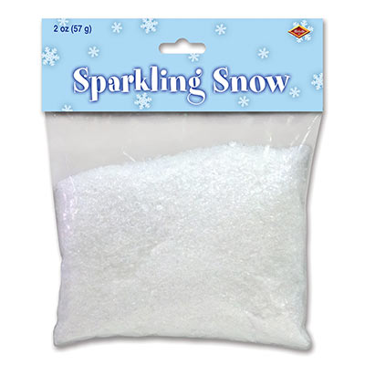 Sparkling Snow (Pack of 12) Sparkling Snow, centerpiece, new year's eve, christmas, decoration, wholesale, inexpensive, bulk