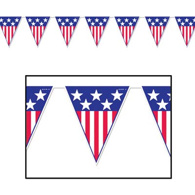 Spirit Of America Pennant Banner