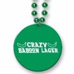 St. Patrick's Day Custom Imprinted Medallion Bead