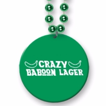 St. Patrick's Day Custom Imprinted Medallion Bead