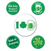 Different St Patricks Party Buttons