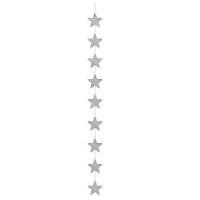 Star Stringer with silver stars attached.