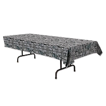 Stone Wall Tablecover for a Medieval themed party