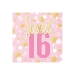 Sweet 16 Luncheon Napkins  (Pack of 192) - 58360