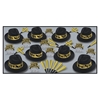 black and gold new years eve fedora kit for 50 guests