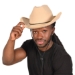 Tan Felt Cowboy Hat (Pack of 6) - 66522