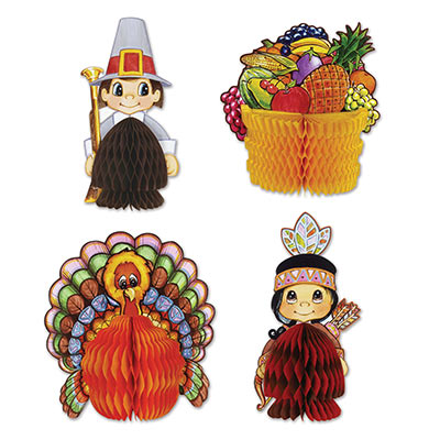Assorted Thanksgiving Mini Centerpieces for Thanksgiving