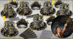 The Confetti Drop Black & Gold Asst for 50 The Confetti Drop Black and Gold Assortment for 50, black and gold New Year's Eve party kit, NYE party supplies, New Year's Eve accessories, party assortment for 50 guests, bulk New Year's party favors, black gold party decorations, corporate New Year's celebration supplies, countdown party kit, elegant New Year's Eve decorations, restaurant party supplies, bar New Year's Eve accessories, holiday event supplies, Party Express