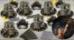 The Confetti Drop Black & Gold Asst for 50 - 88875BKGD50