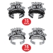 The Great New Year Assortment for 300 - Silver/Black - 88525BKS300