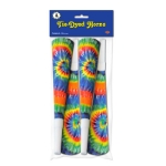 Tie-Dyed Party Horns