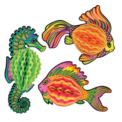 Hanging Tissue Colorful Fish