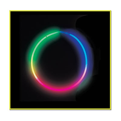 Tri-Color Glow Necklace for Themed Parties