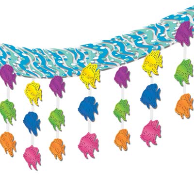 Colorful Tropical Fish Ceiling Decorations