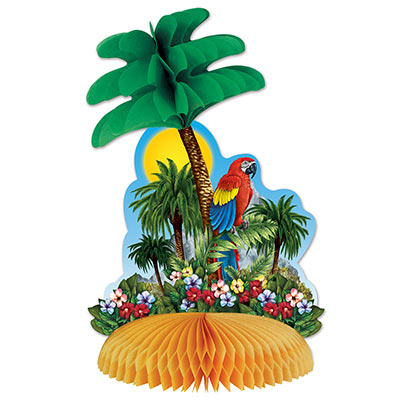 Tropical Island Table Centerpiece