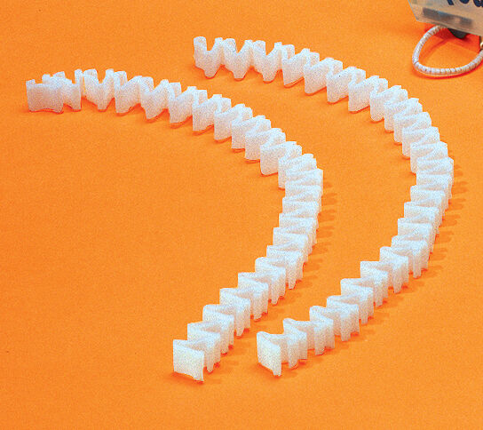 Twist Clip Strips (Count 144) Twist Clip Strips, balloon clip strips, balloon decorating accessories, balloon tying clips, balloon arch supplies, balloon garland accessories, balloon column supplies, event decorating tools, party decoration supplies, professional balloon accessories, wedding balloon supplies, event planner tools, balloon bouquet clips, pack of 144 clips, Party Express