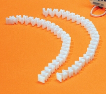 Twist Clip Strips (Count 144) Twist Clip Strips, balloon clip strips, balloon decorating accessories, balloon tying clips, balloon arch supplies, balloon garland accessories, balloon column supplies, event decorating tools, party decoration supplies, professional balloon accessories, wedding balloon supplies, event planner tools, balloon bouquet clips, pack of 144 clips, Party Express