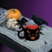 Vintage Halloween Ceramic Black Cat Mug (Pack of 6) - 00569