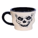 Vintage Halloween Ceramic Skull Mug