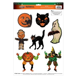 Vintage Halloween Clings