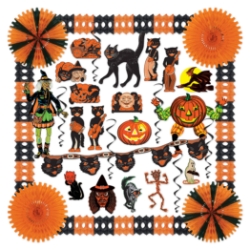 Vintage Halloween Decorating Kit