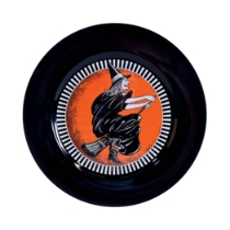 Vintage Halloween Witch Platter