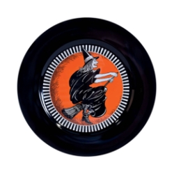 Vintage Halloween Witch Platter