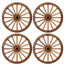 Wagon Wheel Cutouts