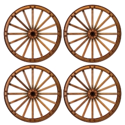 Wagon Wheel Cutouts