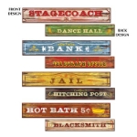 Western Sign Cutouts