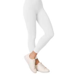 White Adult Footless Tights (Pack of 12 Pair) white footless tights, adult tights, polyester tights, costume tights, one size fits most tights, dance tights, group costume accessories, Party Express tights, pack of 12 tights