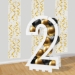 White Balloon Mosaic Number "2" Frame (Pack of 1) - 56190-2W