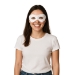 White Fabric Hero Mask (Pack of 12) - 66605-W