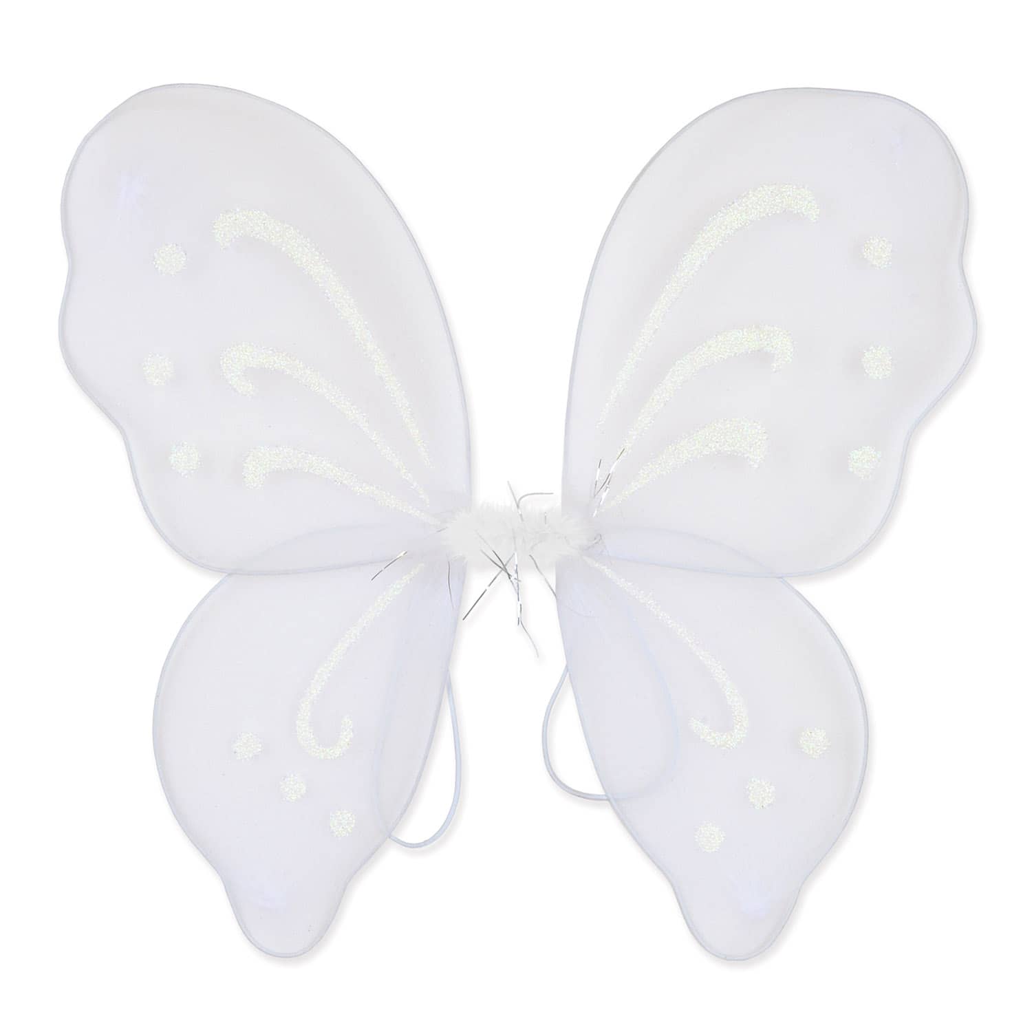 White Nylon Fairy Wings