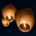 White Sky Lanterns (Pack of 12)