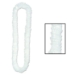 White Soft-Twist Poly Leis