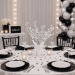 White Star Gleam 'N Burst Centerpiece (Pack of 12) - 50806-W